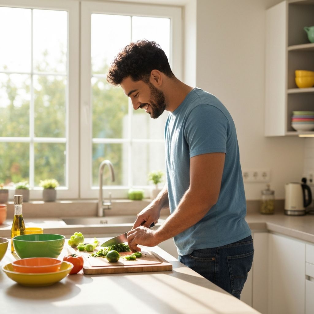 Gesundes Kochen zu Hause